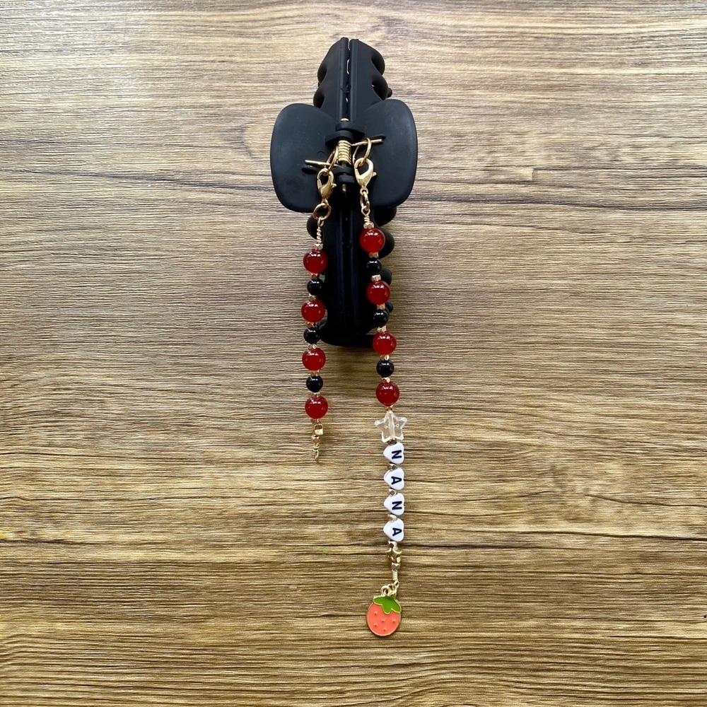 Nana anime Nana character cosplay custom beaded claw clip hair clip
